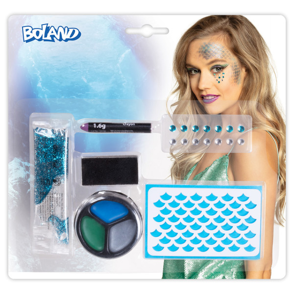 Deep Sea Mermaid Make-Up Set 6-teilig