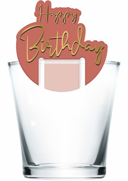 12 Golden Dusk Glasmarker