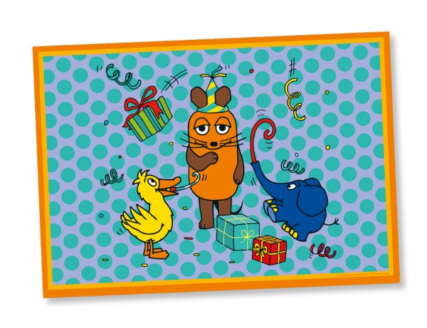 8 Sendung mit der Maus Tischsets