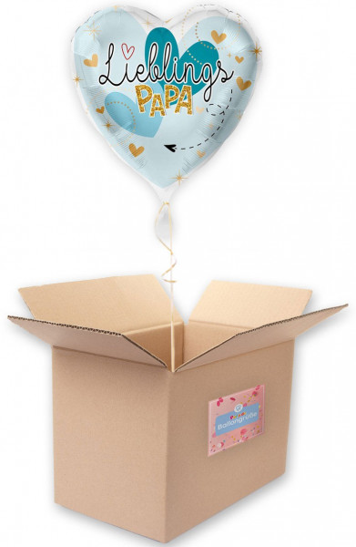 Lieblingspapa Folienballon 43cm 2