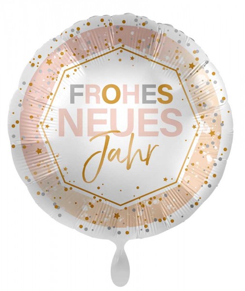 Frohes neues Jahr Folienballon 71cm