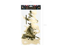 Vorschau: Fest der Toten Girlande gold 1,6m x 22cm