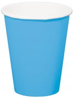 8 Becher Cleo Meeresblau 350ml