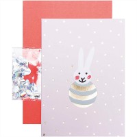DIY Grußkartenset Hello Baby Hase