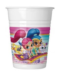 8 Magical Shimmer & Shine Becher