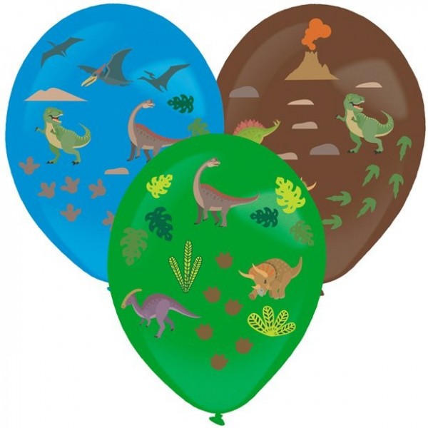 Dino Motive Latexballon 35,5cm