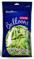 Vorschau: 20 Partystar metallic Ballons maigrün 30cm