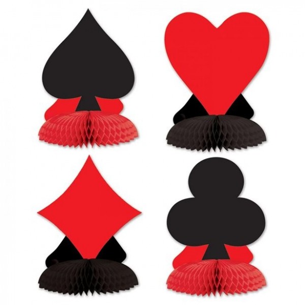 Mini Tischaufsteller Kartenspiel-Farben 11,5cm