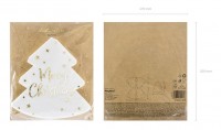Vorschau: 20 Tannenbaum Servietten 30,5 x 32,5cm