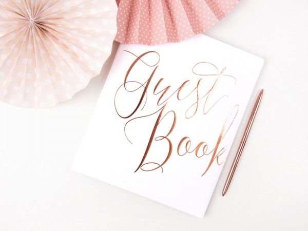 Gästebuch Precious Moments roségold 2