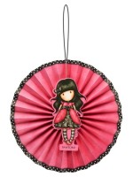 3 Santoro Gorjuss Ladybird Papierrosetten