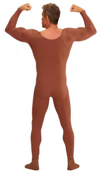 Ganzkörperanzug Herren Braun 3