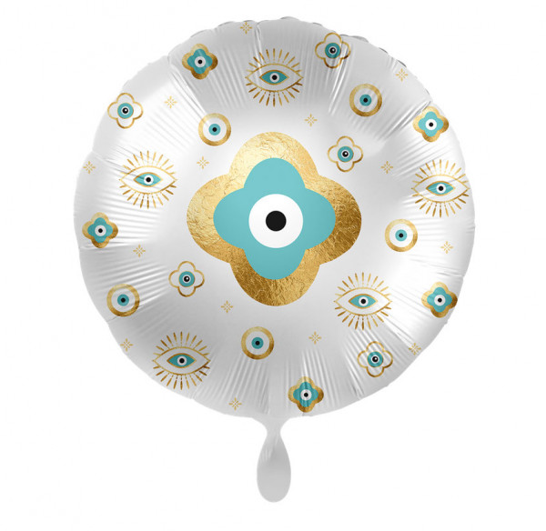 Modern Nazar Blue Eye Folienballon 43cm