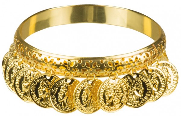 Goldenes Belly Dance Armband 2