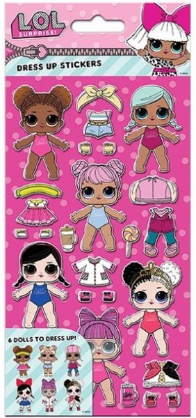 LOL Fashion Dolls Sticker