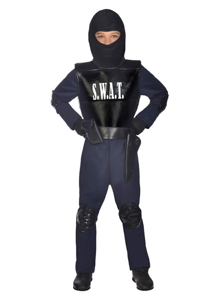 S.W.A.T. Agent Kinderkostüm Deluxe 4