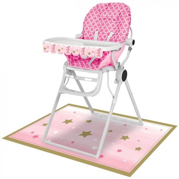 Twinkle Baby Girl Hochstuhl Deko