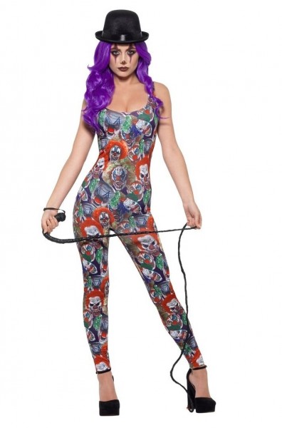 Horrorclown Artistin Catsuit