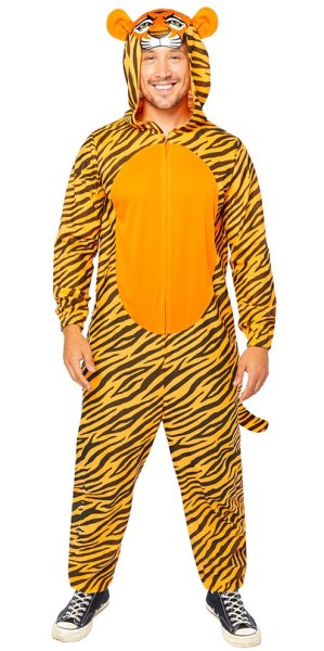 Tiger Overall Herrenkostüm