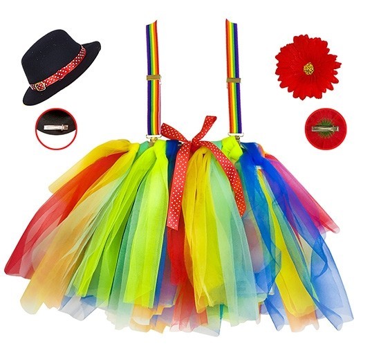 Tuffy Tuff Clowns Kostüm für Mädchen 2