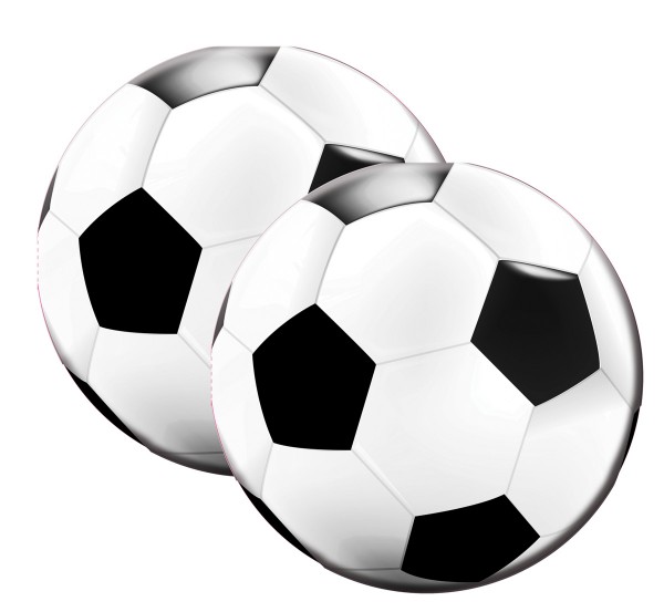 20 Fußball Champion Servietten 33cm