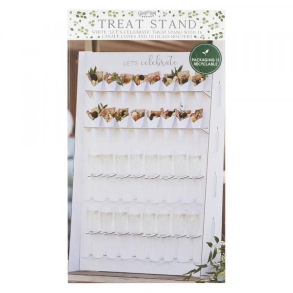Canapé und Sektglas-Halter 95cm x 64cm 3