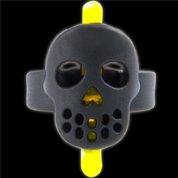 Leuchtender Totenkopf Ring