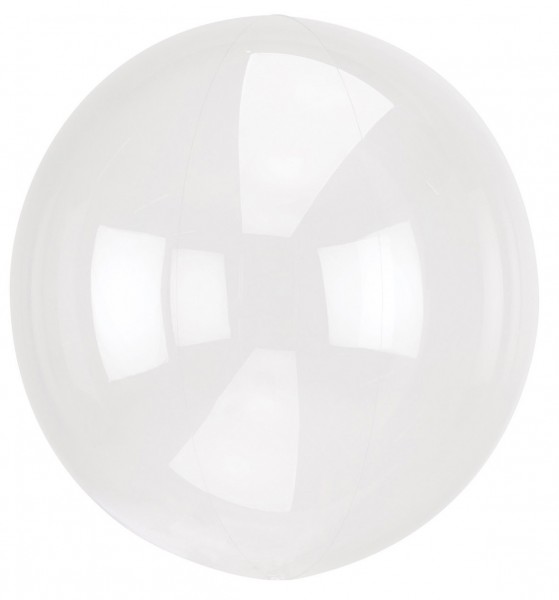 Transparenter Orbz Ballon 40cm