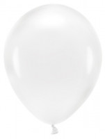 100 Eco Kristall Ballons transparent 30cm