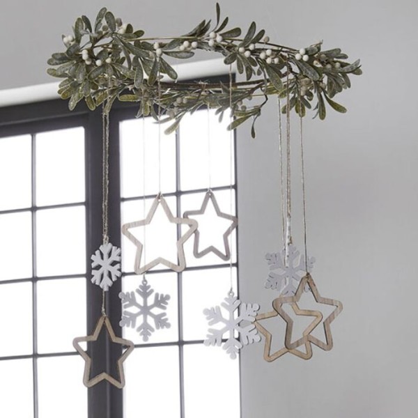 Natural Christmas Mistelzweig Hänger 45cm 2