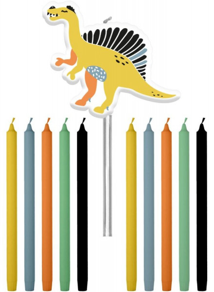 Little Dino Tortenkerze 11-teilig