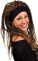 Rasta Dreadlocks Perücke Mit Stirnband