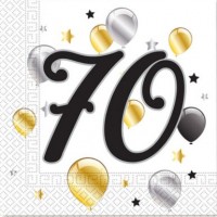 20 Milestone 70 Servietten 33cm