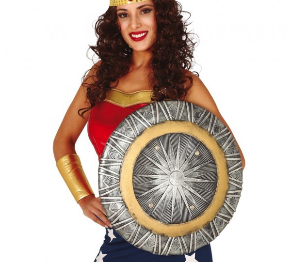 Superheldin Schild 47 cm