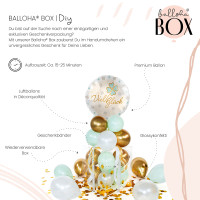Vorschau: Balloha Geschenkbox DIY Viel Glück Kleeblatt XL