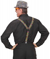 Vorschau: Bunte Dazzle Hosenträger Mit Punkten