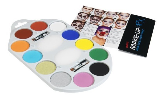 Buntes Gesichts & Körper Make Up