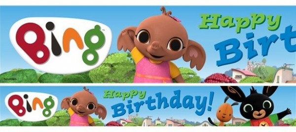 3 Bing Birthday Banner
