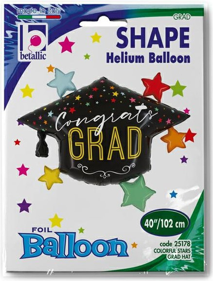 Congrats Hat Folienballon 102cm 2