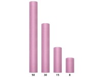 Vorschau: Tüll Stoff Luna pink 9m x 30cm