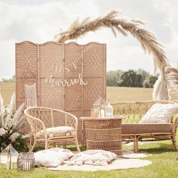 Brautpaar Hochzeits-Girlande 2m 3