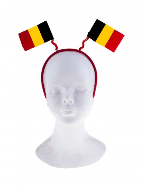 Belgien Haarreif mit Fähnchen