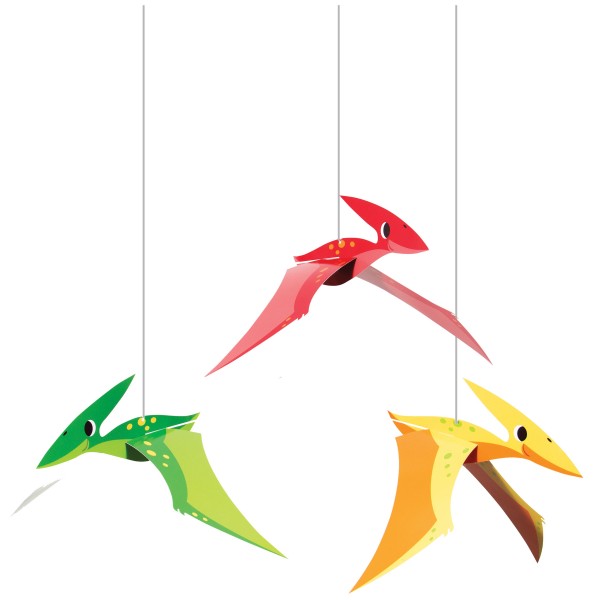 3 Dino Kinder Flugsaurier Hänger