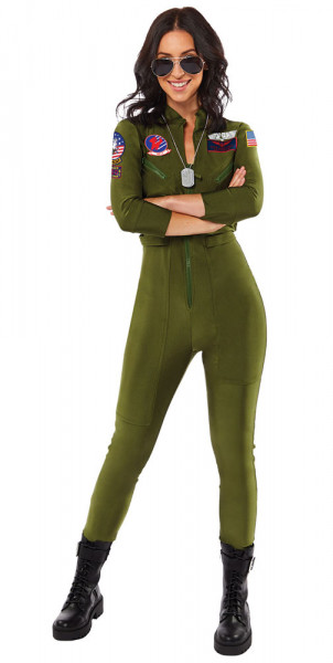 Top Gun Overall Damenkostüm 2