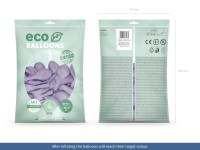 100 Eco Pastell Ballons lavendel 30cm