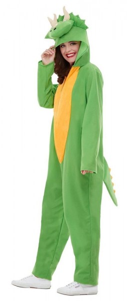 Dino Triceratops Kostüm für Erwachsene 4