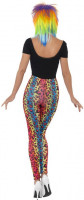 80er Jahre Leoprint Leggings