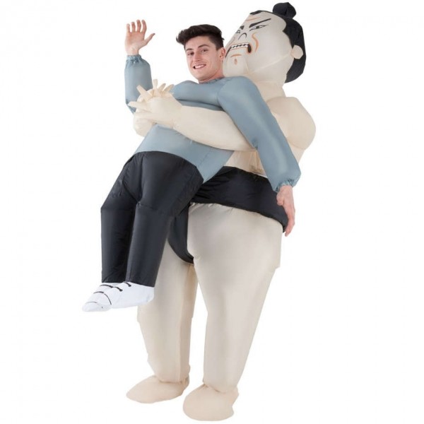 Riesen Sumo Ringer Herrenkostüm aufblasbar