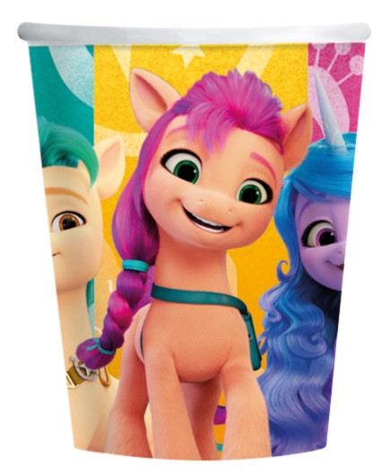 8 My Little Pony Pappbecher 250ml