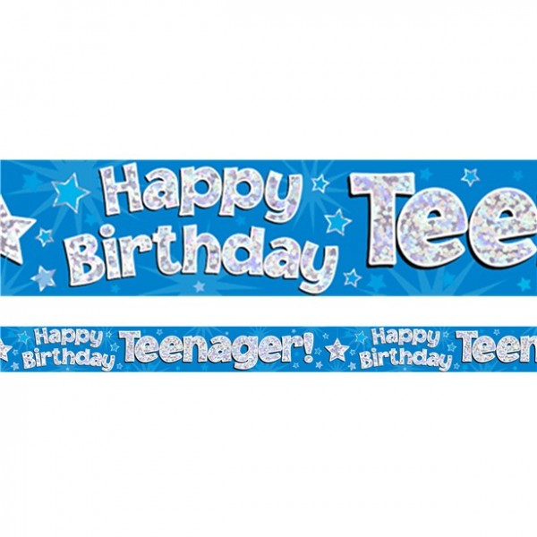 Birthday Teenie Folienbanner 2,7m